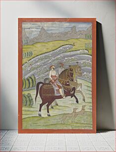 Πίνακας, Shatrujit Singh of Datia (Reigned 1762-1801) on Horseback