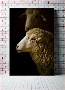 Πίνακας, Sheep in the Dark Πρόβατα στο σκοτάδι