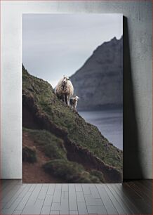 Πίνακας, Sheep on the Hillside Πρόβατα στην πλαγιά του λόφου