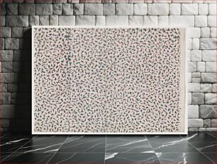 Πίνακας, Sheet with overall abstract pattern by Anonymous