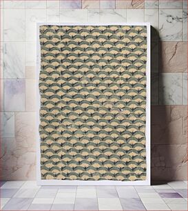 Πίνακας, Sheet with overall curved abstract pattern by Anonymous