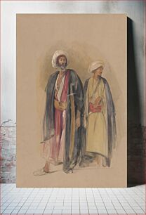 Πίνακας, Sheik Hussein of Gebel Tor and His Son