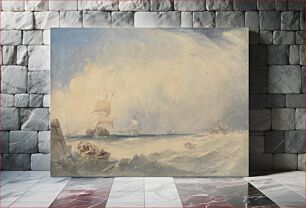 Πίνακας, Shipping Scene in the Harbor of Dunkerque