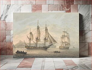 Πίνακας, Ships of the Line off Dover