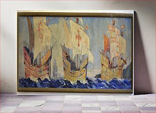 Πίνακας, Ships Through the Ages: Great Carrack, Spanish Caravel, Galleass