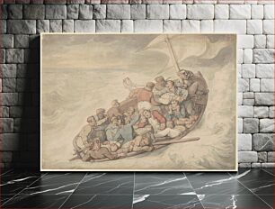 Πίνακας, Shipwrecked sailors