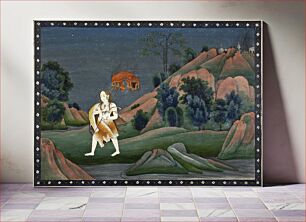 Πίνακας, Shiva Carrying the Corpse of Sati on His Trident