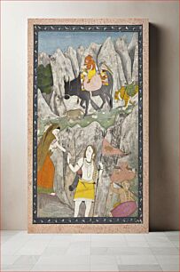 Πίνακας, Shiva's Family Descends from Mount Kailasa