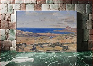 Πίνακας, Shore with Blue Sea, Eleanor Harris