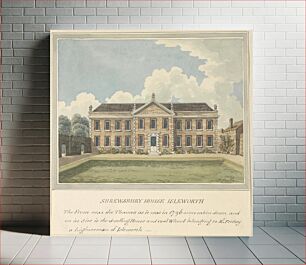 Πίνακας, Shrewsbury House, Isleworth, Middlesex