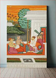 Πίνακας, Shri Raga, Folio from a Ragamala (Garland of Melodies)