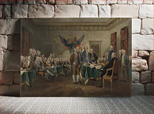 Πίνακας, Signing of the Declaration of Independence