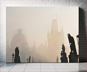 Πίνακας, Silhouettes in the Mist Σιλουέτες στην ομίχλη