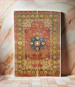 Πίνακας, Silk Kashan Carpet
