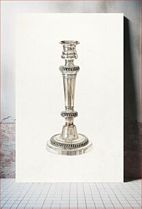 Πίνακας, Silver Candlestick (1935–1942) by Frank M. Keane