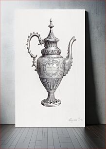 Πίνακας, Silver Teapot (ca.1936) by Eugene Croe