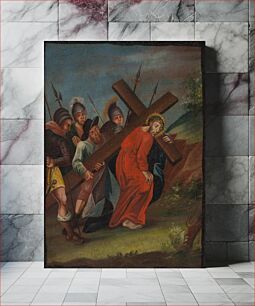 Πίνακας, Simon of cyrene (5th station of the cross)
