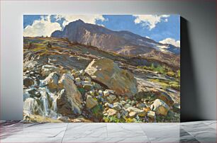Πίνακας, Simplon Pass (1911) by John Singer Sargent