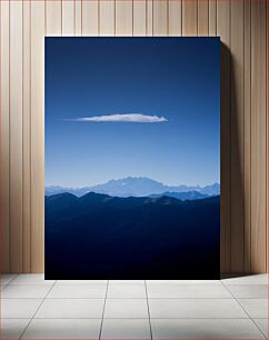 Πίνακας, Single Cloud Over Mountain Range Μονό σύννεφο πάνω από την οροσειρά