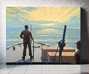 Πίνακας, Sinking Sun (1942) oil painting by Griffith Baily Coale