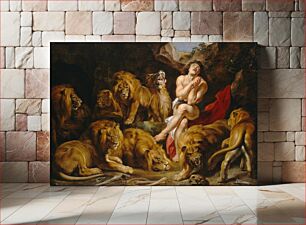Πίνακας, Sir Peter Paul Rubens - Daniel in the Lions' Den
