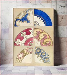 Πίνακας, Six Designs for Decorated Plates