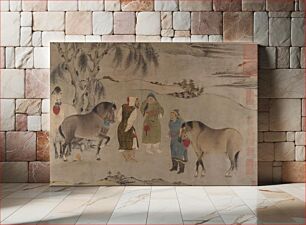 Πίνακας, Six Horses by Unidentified artist