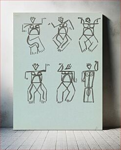 Πίνακας, Six Studies of Dancing Figures