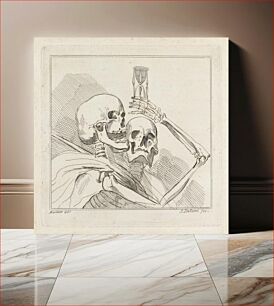 Πίνακας, Skeletons with an Hour Glass