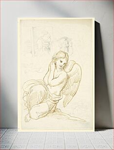 Πίνακας, Sketch of an Angel, Fortunato Duranti