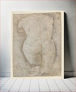 Πίνακας, Sketch of Classical Sculpture of the Venus Pudica Type, Benozzo Gozzoli