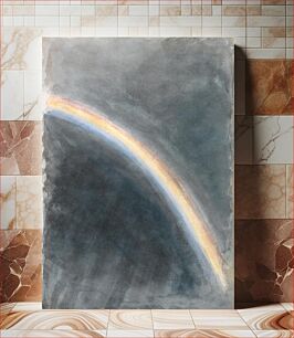 Πίνακας, Sky Study with Rainbow (1827) watercolor by John Constable