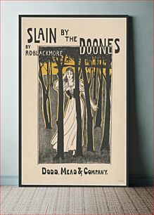 Πίνακας, Slain by the doones by R.D. Blackmore, Dodd, Mead & Company Hooper