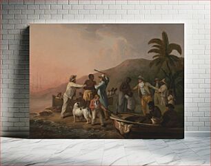 Πίνακας, Slave Trade (Execrable Human Traffick, or The Affectionate Slaves), George Morland