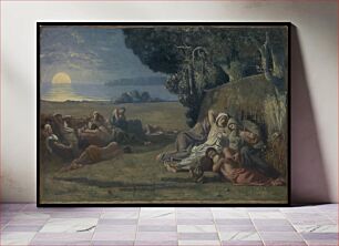 Πίνακας, Sleep by Pierre Puvis de Chavannes