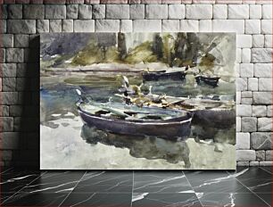 Πίνακας, Small Boats (1913) by John Singer Sargent