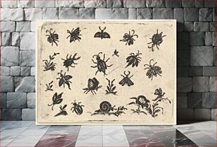Πίνακας, Small Motifs of Insects and Plants