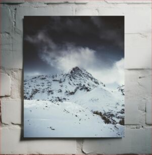 Πίνακας, Snow-Capped Mountain Χιονισμένο βουνό