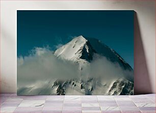 Πίνακας, Snow-Capped Mountain Peak Χιονισμένη βουνοκορφή