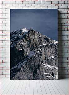 Πίνακας, Snow-Capped Mountain Peak Χιονισμένη βουνοκορφή