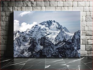 Πίνακας, Snow-Capped Mountain Peaks Χιονισμένες βουνοκορφές