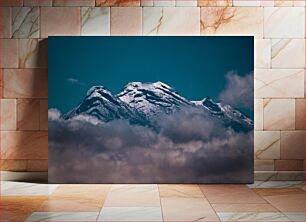Πίνακας, Snow-Capped Mountain Peaks Χιονισμένες βουνοκορφές