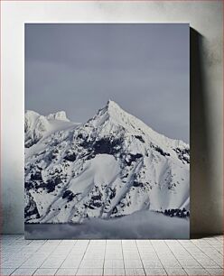 Πίνακας, Snow-Capped Mountain Peaks Χιονισμένες βουνοκορφές