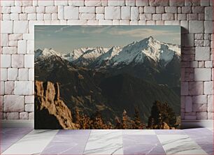 Πίνακας, Snow-Capped Mountain Range Χιονισμένη οροσειρά