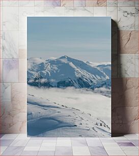 Πίνακας, Snow-Capped Mountains Χιονισμένα βουνά