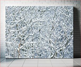 Πίνακας, Snow-Covered Branches Χιονισμένα κλαδιά