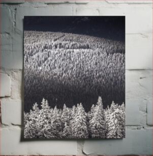 Πίνακας, Snow-covered Forest Χιονισμένο δάσος