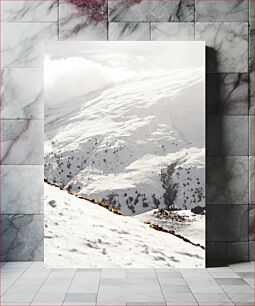 Πίνακας, Snow-Covered Mountain Landscape Χιονισμένο ορεινό τοπίο