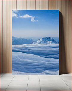 Πίνακας, Snow-Covered Mountain Landscape Χιονισμένο ορεινό τοπίο