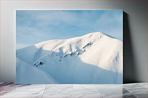 Πίνακας, Snow-Covered Mountain Χιονισμένο βουνό